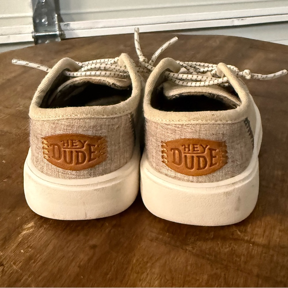 Hey Dude Beige Casual Shoes - Toddler Sz 5